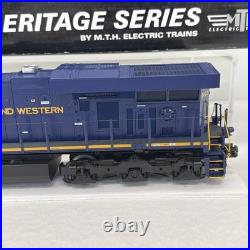 MTH Premier NS Heritage 20-20276-3 Norfolk & Western Non-Powered ES44AC O Used