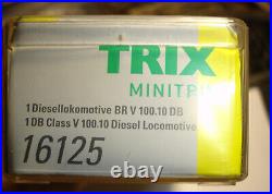 Minitrix N 16125 Diesel locomotive V100 digital DCC /Selectrix with sound Era III