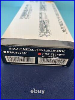Model Power N-Scale 4-6-2 Pacific PRR DCC/Sound
