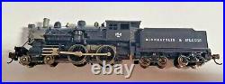 Model Power N Scale Metal 4-4-0 American Minneapolis & St Louis Dcc/sound#876281