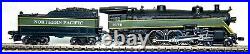 Model Power N Scale NP 4-6-2 SemiStreamliner locomotive with DCC / Sound-Used