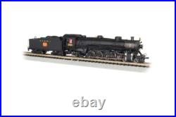 NC&StL Dixie Line 4-8-2 Light Mountain Steam with DCC & Sound Bachmann #53453 N