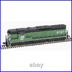N Atlas 40005335 EMD SD9 Gold BN Burlington Northern Rd# 6198 withESU DCC & Sound