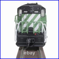 N Atlas 40005335 EMD SD9 Gold BN Burlington Northern Rd# 6198 withESU DCC & Sound