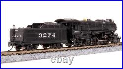 N Broadway LTD BLI 7831 ATSF Santa Fe 2-8-2 Heavy Mikado Steam #3284 with Paragon4
