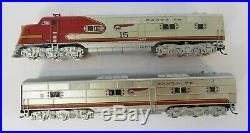 N Gauge Broadway Limited 1650 EMD E6 A/B ATSF 15 DCC SOUND Fitted Loco