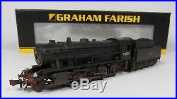 N Gauge Farish 372-427 DCC SOUND WD Austerity Class 90201 BR Black Weathered