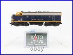 N KATO 176-2128 ATSF Santa Fe Cigar Band EMD F7A Diesel #203L with DCC & Sound