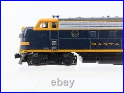 N KATO 176-2128 ATSF Santa Fe Cigar Band EMD F7A Diesel #203L with DCC & Sound