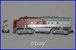 N Kato #176-1121 EMD F3A AT&SF #21 with DCC and sound installed LNIB see video