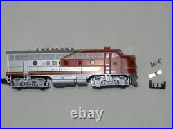 N Kato #176-1121 EMD F3A AT&SF #21 with DCC and sound installed LNIB see video