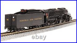 N-SCALE Broadway 7224 N&W Y6b 2-8-8-2, #2200, 22I tender, Paragon4 Sound/DC/DCC