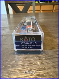 N SCALE Union Pacific EMD SD70ACe #1111 PBOP Kato 176-8412-LS DCC/Sound