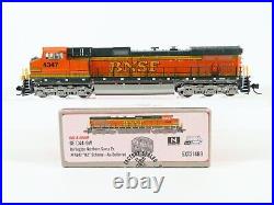 N ScaleTrains SXT31489 BNSF H2 Scheme GE C44-9W Diesel #4347 withDCC & Sound