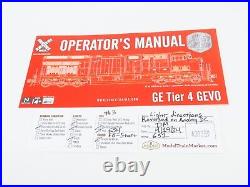N ScaleTrains SXT32059 NS GE Tier 4 GEVO ET44AC Diesel #3606 withDCC & Sound