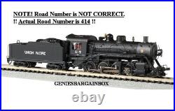 N Scale 2-8-0 Union Pacific (UP) Locomotive DCC & SOUND Bachmann New 51356