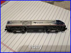 N Scale Amtrak SC-44 Charger Midwest DCC With TCS wowsound