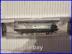 N Scale Amtrak SC-44 Charger Midwest DCC With TCS wowsound
