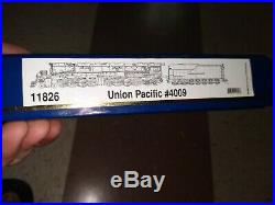 N Scale Athearn 4-8-8-4 U. P. Big Boy #4009 DCC Sound used Steam Locomotive