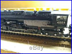 N Scale Athearn 4-8-8-4 U. P. Big Boy #4009 DCC Sound used Steam Locomotive