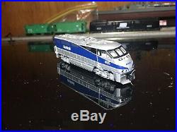 N Scale Athearn F59PHI With DCC And Sound And 4 Car Kato Superliner Phase 4b Set