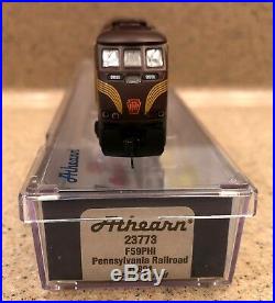 N Scale Athearn F59ph Pennsylvania (prr) #9891 DCC & Sound New