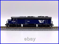 N Scale Athearn Montana Rail Link EMD F45 #390 Diesel Locomotive w DCC/Sound MRL