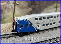 N Scale Athearn Utah Front Runner F59PHI #6 DCC/Tsunami Sound + 3 Car Set Rare