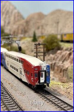 N Scale Athearn Utah Front Runner F59PHI #6 DCC/Tsunami Sound + 3 Car Set Rare