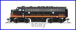 N Scale BLI EMD F7A Northern Pacific #6008D Pine Tree DCC/Sound Paragon 4