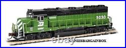 N Scale BURLINGTON NORTHERN DCC & SOUND EQUIPPED GP40 Loco BACHMANN New 66360