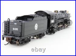 N Scale Bachmann 53455 NYO&W 4-8-2 Light Mountain Steam #405 with DCC & Sound