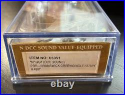 N Scale Bachmann DCC Sound-Equipped PRR GG-1 (Item No. 65351) Brand NewithUnused
