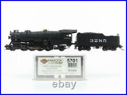 N Scale Broadway Limited BLI 5701 ATSF Santa Fe 2-8-2 Steam #3285 with Paragon 3