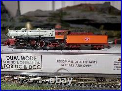 N Scale Broadway Limited Milwaukee Road Light Pacific 4-6-2 #197 With Paragon4