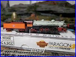 N Scale Broadway Limited Milwaukee Road Light Pacific 4-6-2 #197 With Paragon4