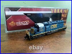N Scale CSX SD40-2 Locomotive With Sound & DCC Equipped Paragon Diesel Cab #8043