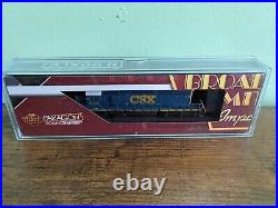 N Scale CSX SD40-2 Locomotive With Sound & DCC Equipped Paragon Diesel Cab #8043