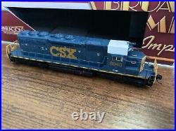 N Scale CSX SD40-2 Locomotive With Sound & DCC Equipped Paragon Diesel Cab #8043
