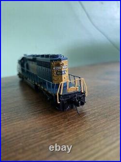 N Scale CSX SD40-2 Locomotive With Sound & DCC Equipped Paragon Diesel Cab #8043