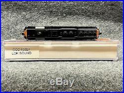 N Scale Custom Painted Atlas SD9 NWP/SP Halloween/Redwood withESU DCC & Sound