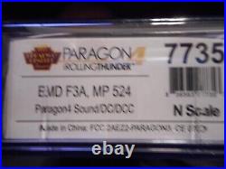 N Scale Emd F3a Mp 524 Dc/dcc/paragon 4 Sound