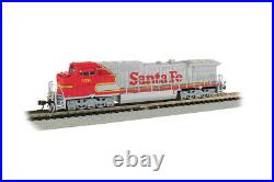 N Scale GE Dash 8-40CW Locomotive withDCC & Sound Santa Fe #879 Bachmann 67352