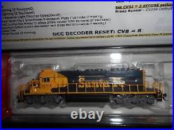 N Scale Intermountain Santa Fe Sd40-2 # 5084 DCC Non Sound