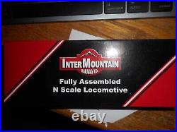 N Scale Intermountain Santa Fe Sd40-2 # 5084 DCC Non Sound