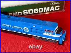 N Scale KATO 176-5501 CR Conrail SD80MAC Diesel Locomotive #4105 DCC Ready