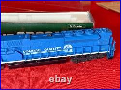 N Scale KATO 176-5501 CR Conrail SD80MAC Diesel Locomotive #4105 DCC Ready