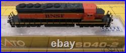 N Scale KATO CEFX ex/ BNSF SD40-2 Rd# 7097 Charlie Hopkins DCC Sound Custom