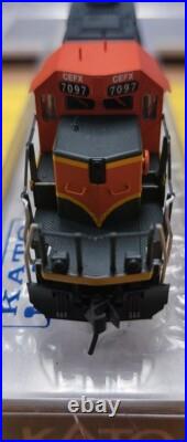 N Scale KATO CEFX ex/ BNSF SD40-2 Rd# 7097 Charlie Hopkins DCC Sound Custom
