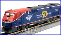 N Scale Kato 176-6037-DCC/Lok Sound Amtrak 108 Phase VI 50th Anniversary P42